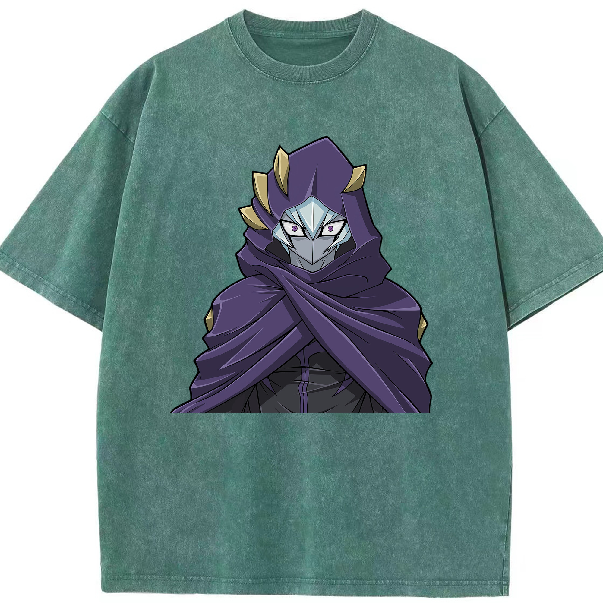（画像用） 遊☆戯☆王 Yu-Gi-Oh! 綿100% ヴィンテージ風 半袖Tシャツ（フロントプリント）